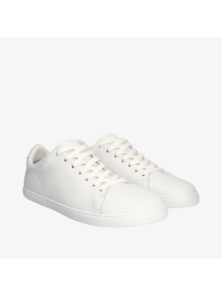 Tenisky Groundies Weiß 1653306 Leder-Barfußschuhe "Zero" in Weiß - 2