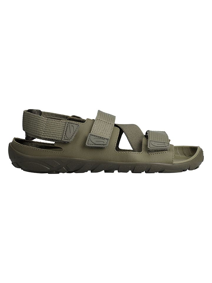Groundies Khaki 8929854 Leder-Barfußschuhe "Trace" in Khaki - 1