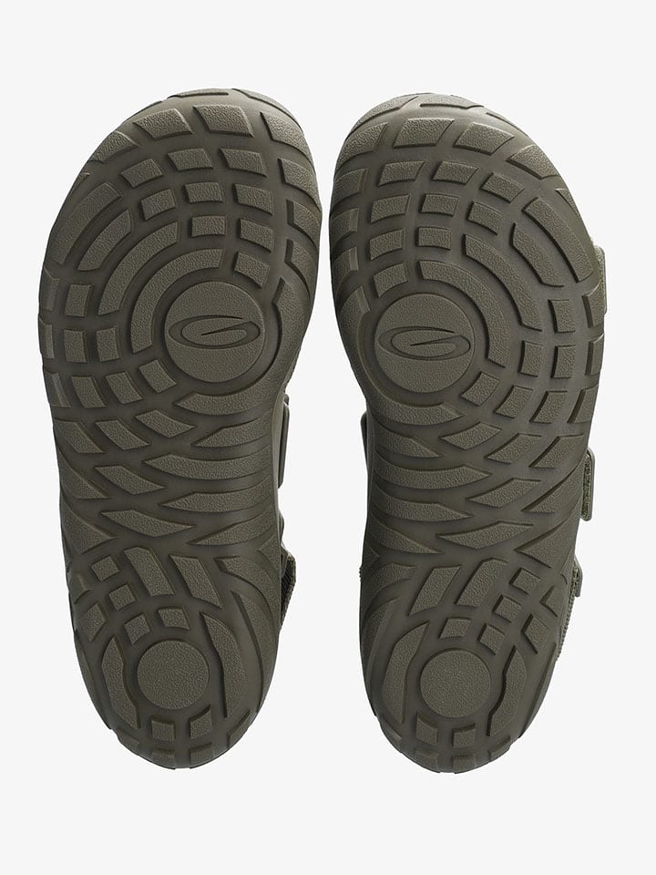 Groundies Khaki 8929854 Leder-Barfußschuhe "Trace" in Khaki - 3