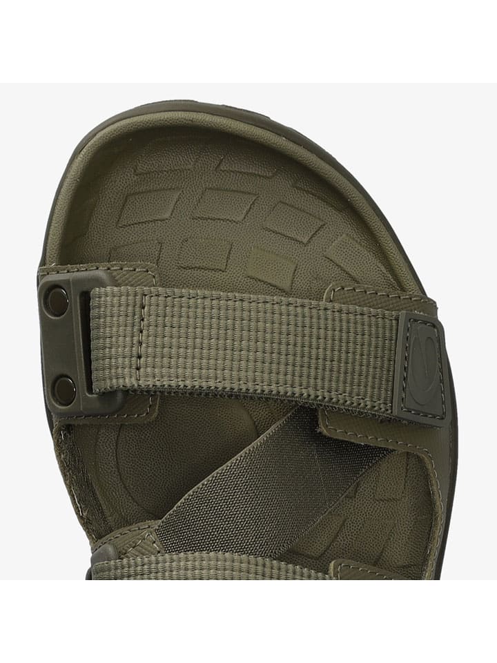 Groundies Khaki 8929854 Leder-Barfußschuhe "Trace" in Khaki - 6