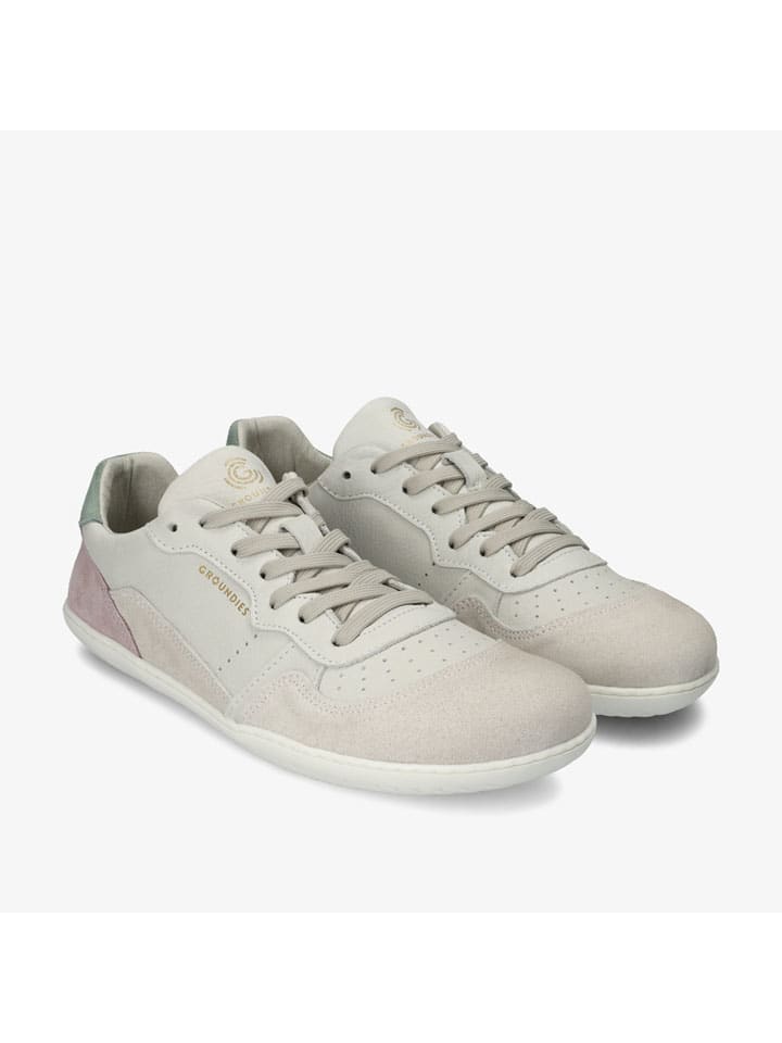 Tenisky Groundies Beige/ Rosa 3352566 Leder-Barfußschuhe "Nova GO1" in Beige/ Rosa - 2