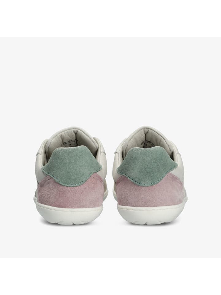 Tenisky Groundies Beige/ Rosa 3352566 Leder-Barfußschuhe "Nova GO1" in Beige/ Rosa - 3