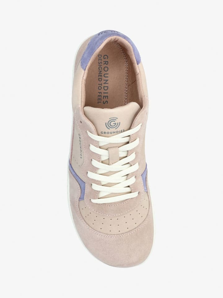Tenisky Groundies Rosa/ Lila 343661 Leder-Barfußschuhe "Nova GO1" in Rosa/ Lila - 4