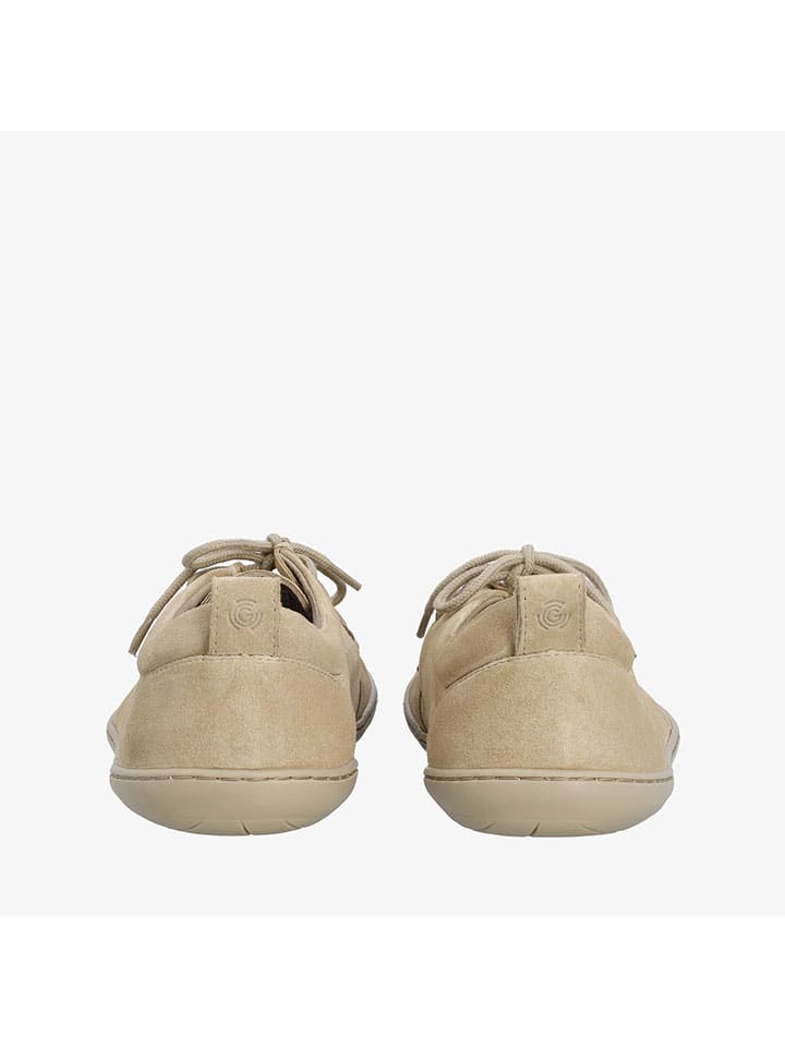Boty Groundies Beige 6552889 Leder-Barfußschuhe "Cricket Plus+" in Beige - 6
