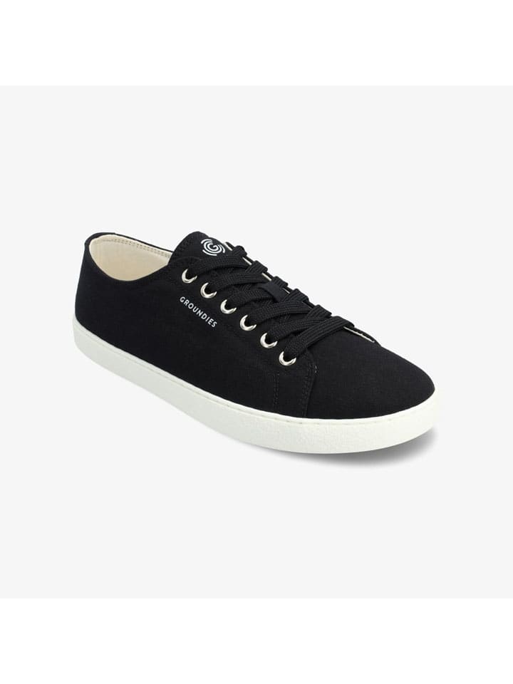 Tenisky Groundies Schwarz 5969942 Barfußschuhe "Lima" in Schwarz - 2
