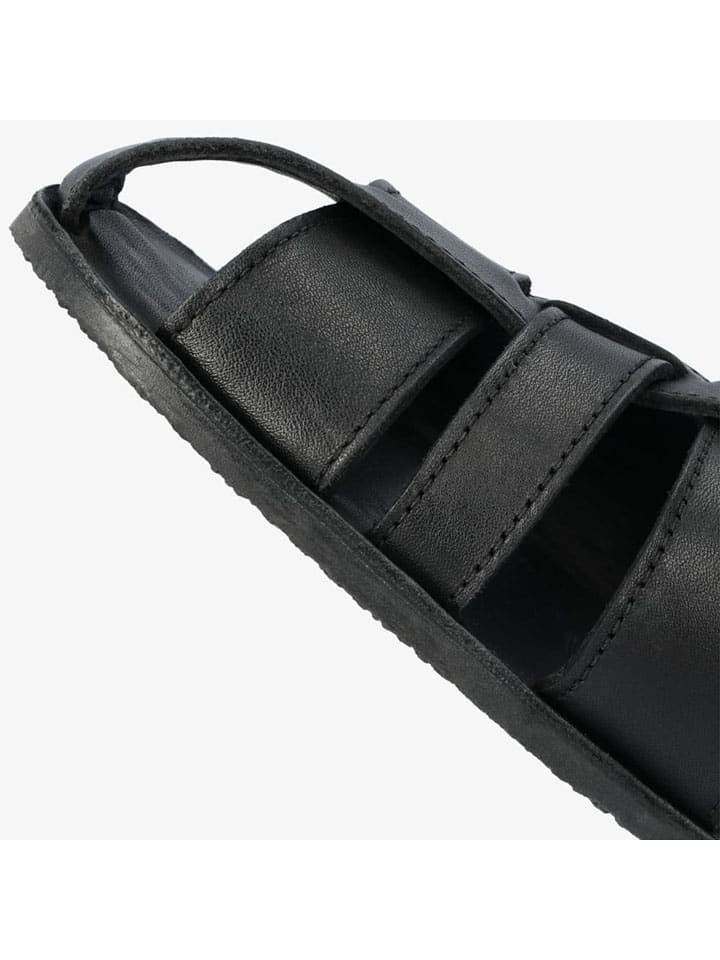 Groundies Schwarz 7586875 Leder-Barfußschuhe "Catania" in Schwarz - 4