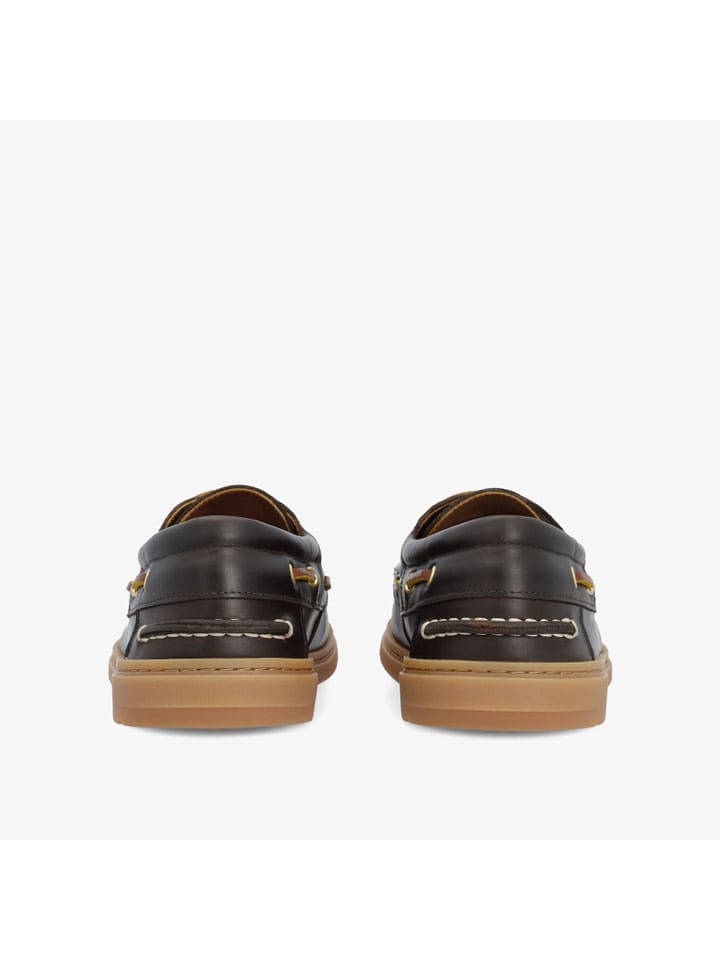 Boty Groundies Braun 1840564 Leder-Barfußschuhe "Tide" in Braun - 5
