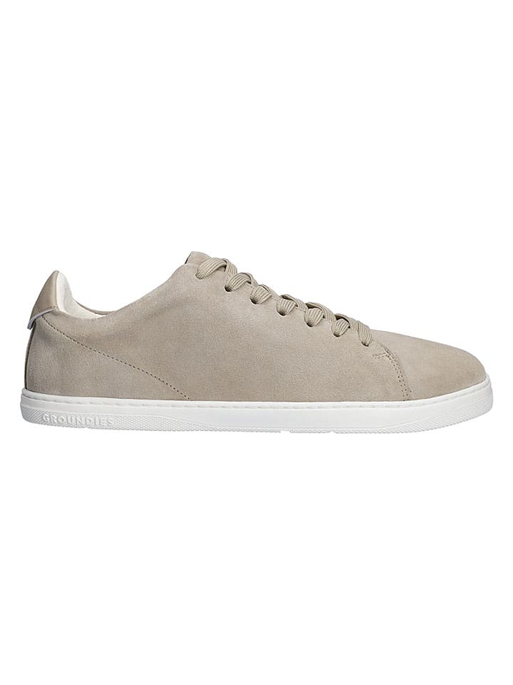 Tenisky Groundies Beige 4104112 Leder-Barfußschuhe "Zero" in Beige - 1