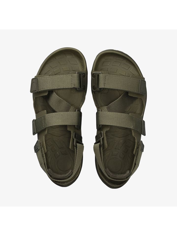 Groundies Khaki 858199 Leder-Barfußschuhe "Trace" in Khaki - 2