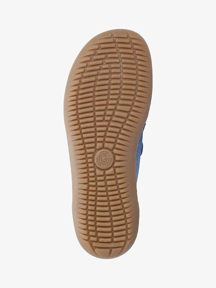 Boty Groundies Hellblau 8214947 Leder-Barfußschuhe "Cricket" in Hellblau - 4