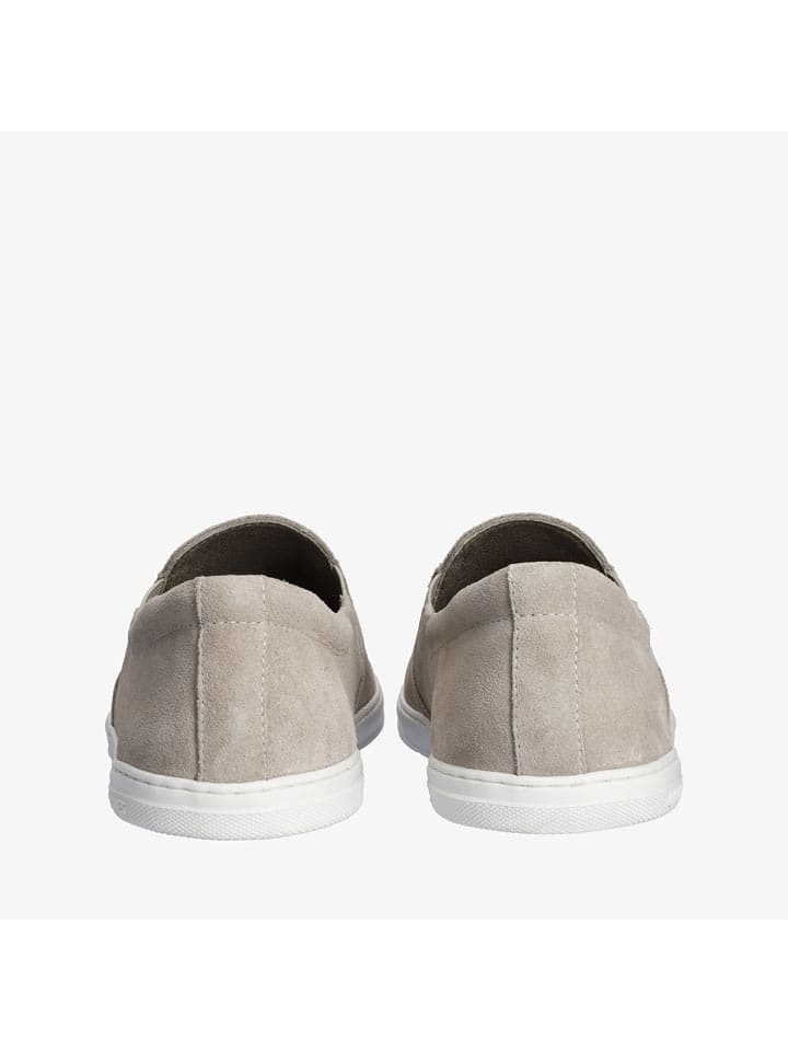 Boty Groundies Beige 6990979 Leder-Barfußschuhe "Ease" in Beige - 6