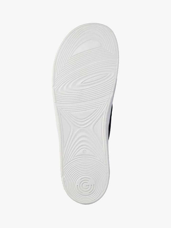 Boty Groundies Dunkelblau 3615183 Leder-Barfußschuhe "Ease" in Dunkelblau - 4