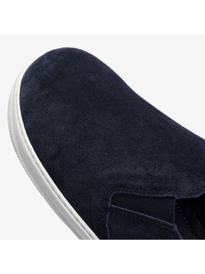 Boty Groundies Dunkelblau 3615183 Leder-Barfußschuhe "Ease" in Dunkelblau - 5