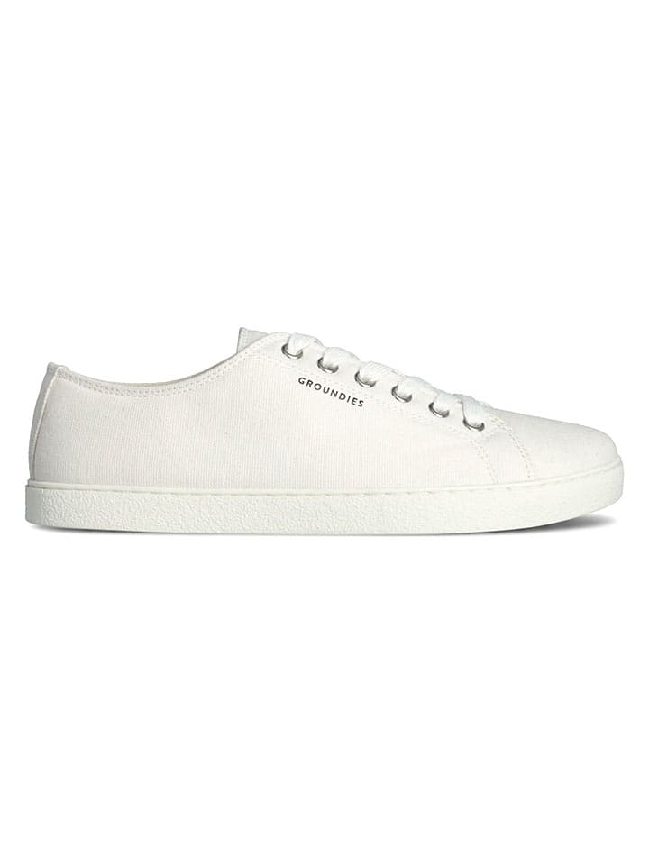 Tenisky Groundies Weiß 316696 Barfußschuhe "Lima" in Weiß - 1