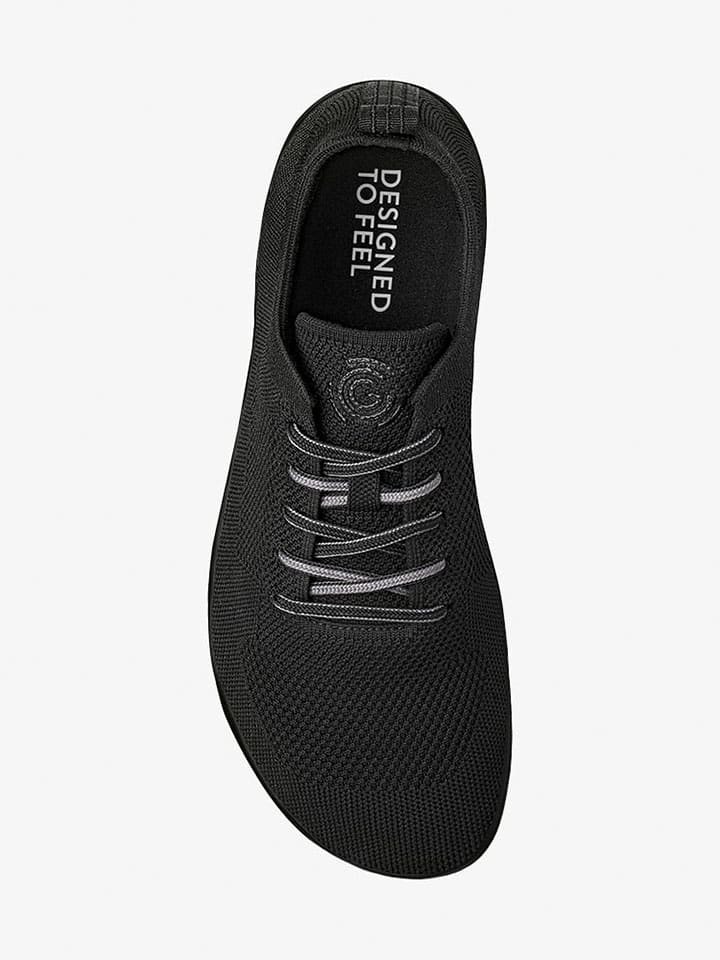 Tenisky Groundies Schwarz 9629738 Barfußschuhe "Active Knit" in Schwarz - 4