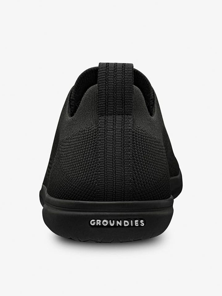 Tenisky Groundies Schwarz 9629738 Barfußschuhe "Active Knit" in Schwarz - 6