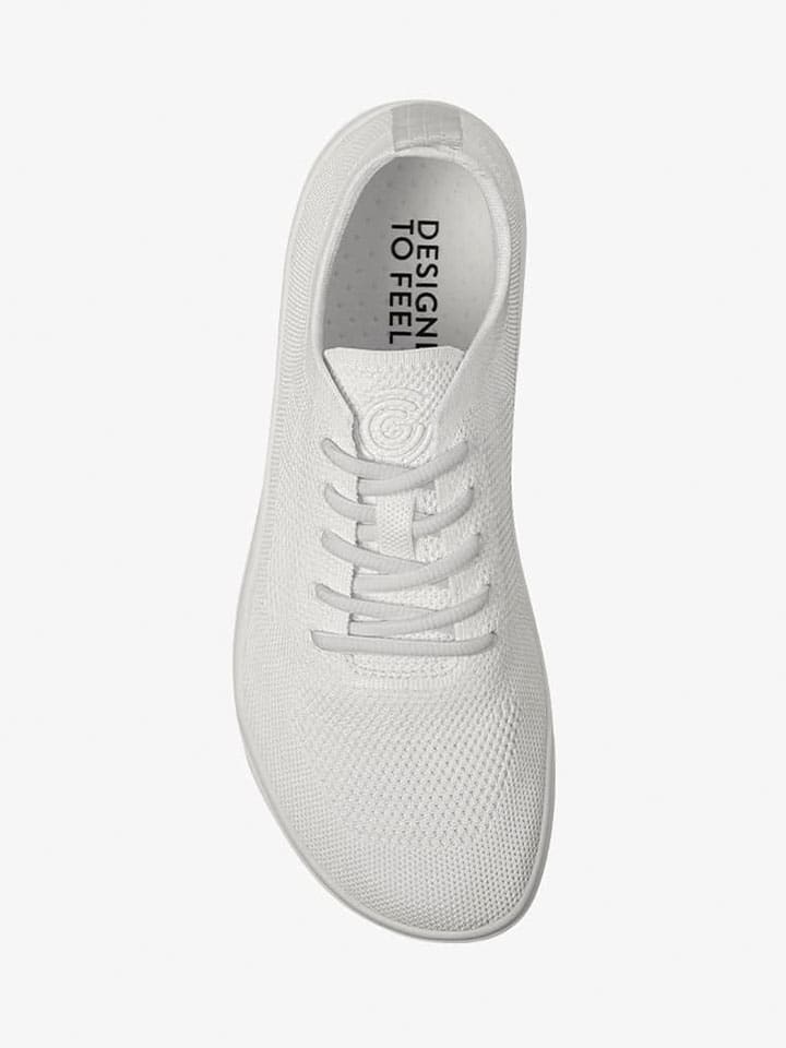 Tenisky Groundies Weiß 3798177 Barfußschuhe "Active Knit" in Weiß - 3