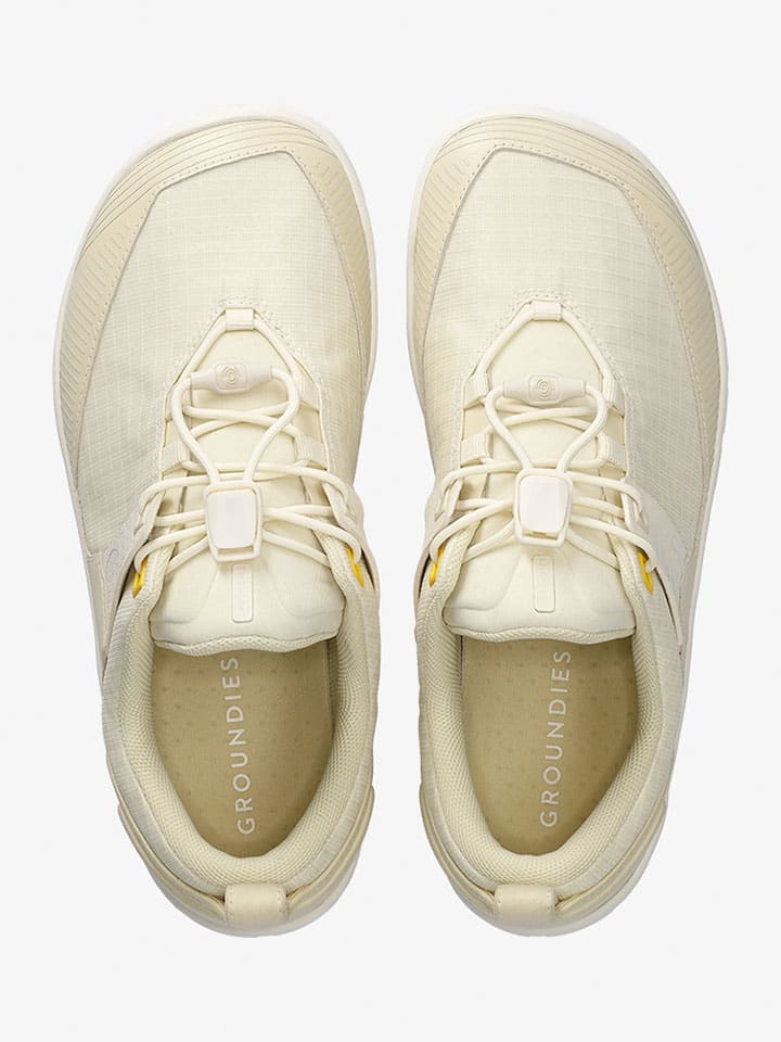 Tenisky Groundies Creme 7907908 Barfußschuhe "Chamonix TR" in Creme - 3