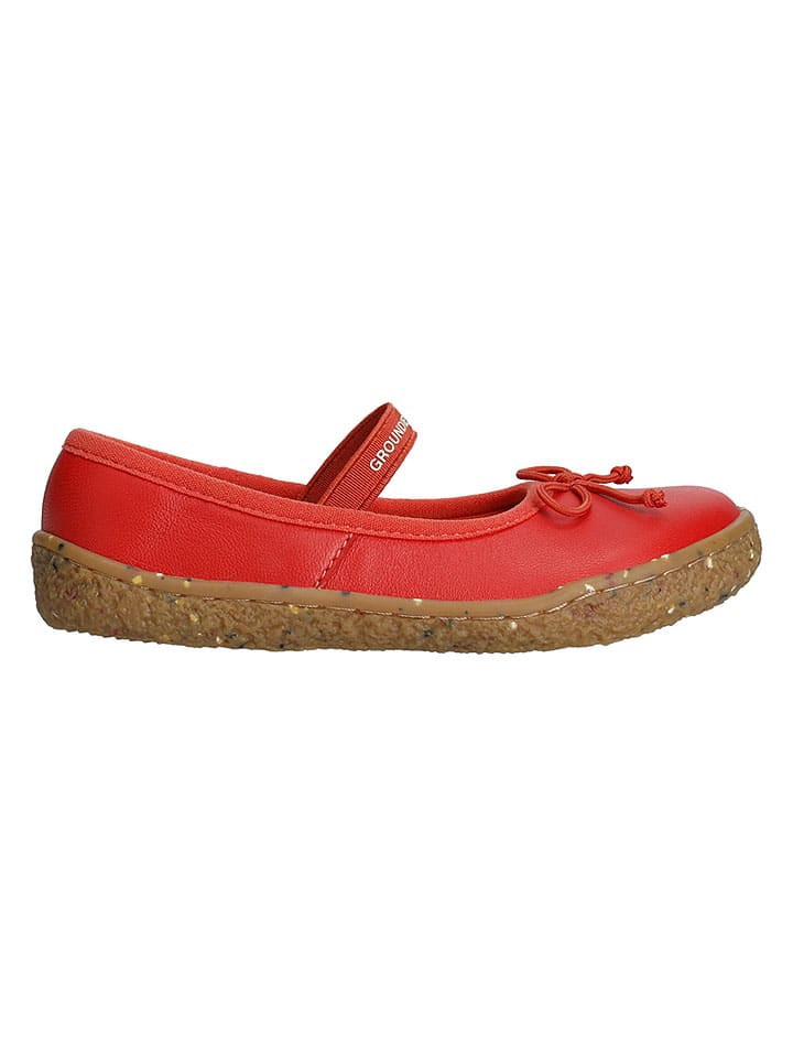 Boty Groundies Rot 268220 Leder-Barfußschuhe "Sofia" in Rot - 1