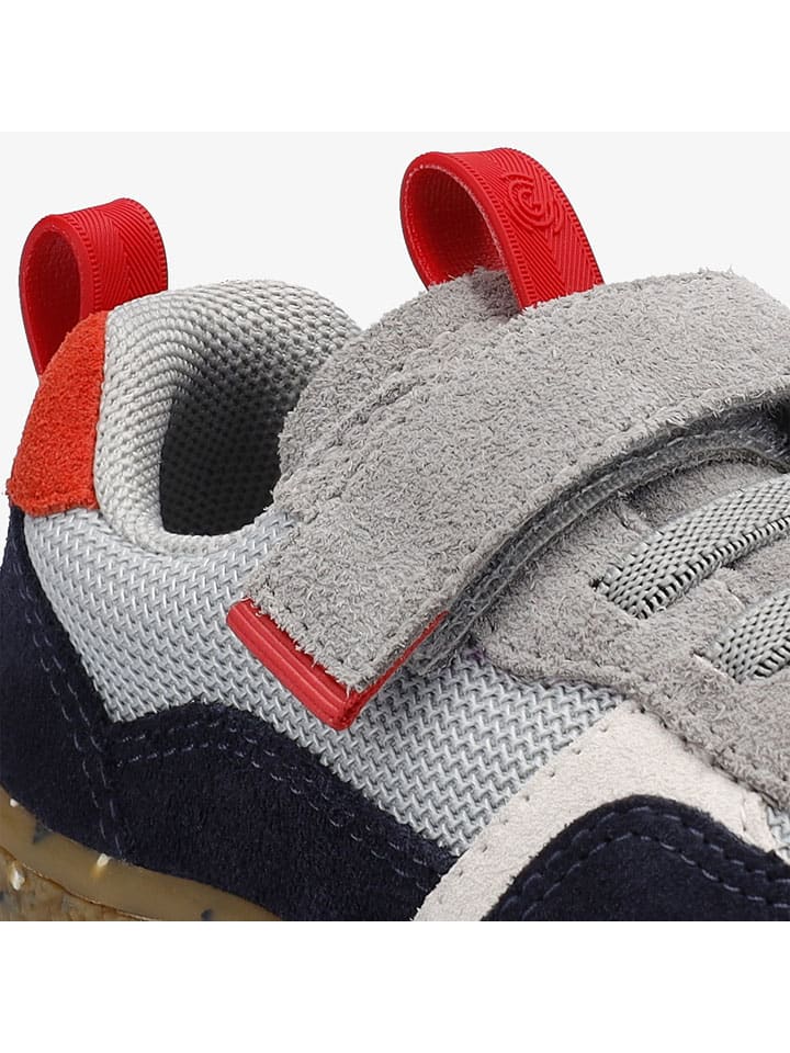 Boty Groundies Grau/ Dunkelblau/ Rot 5679390 Barfußschuhe "Lou 2.0" in Grau/ Dunkelblau/ Rot - 2