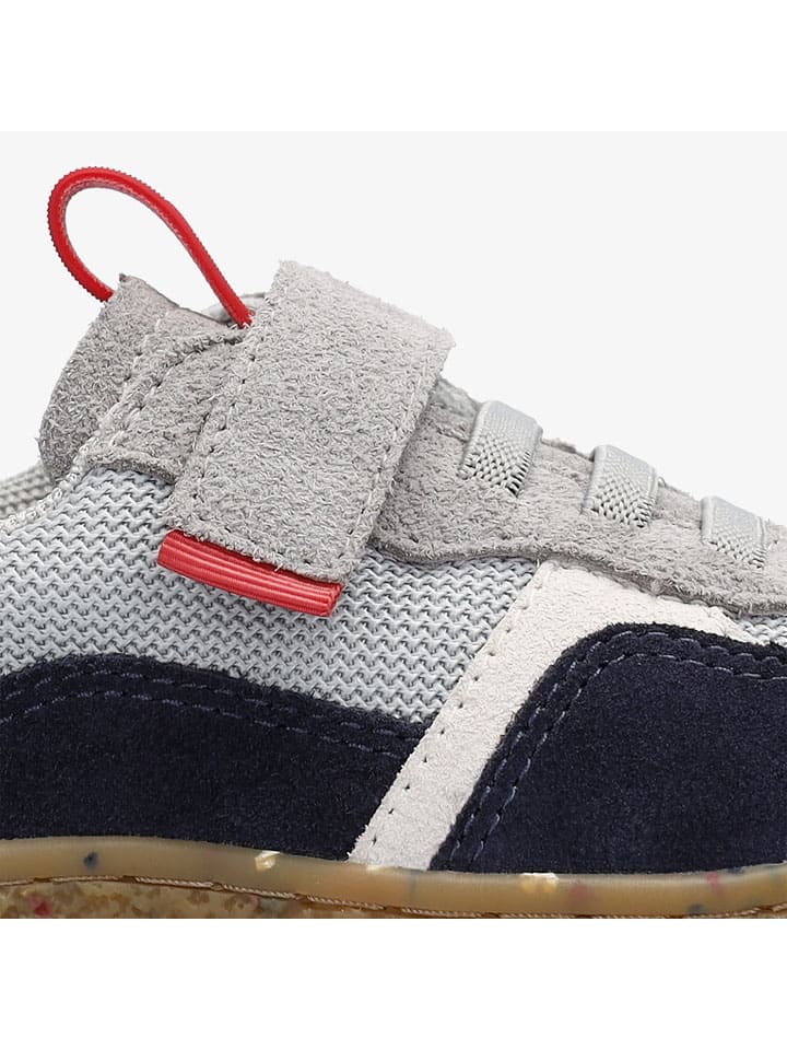 Boty Groundies Grau/ Dunkelblau/ Rot 5679390 Barfußschuhe "Lou 2.0" in Grau/ Dunkelblau/ Rot - 3
