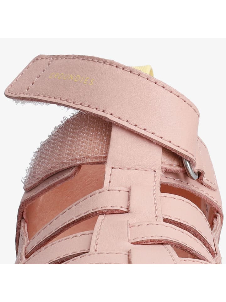 Boty Groundies Rosa 374022 Leder-Barfußschuhe "Noto 2.0" in Rosa - 4