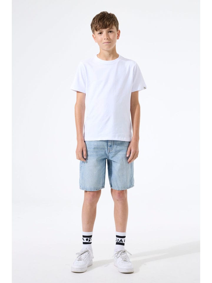 Kraťasy Garcia Hellblau 5852489 Jeans-Shorts "Ilyano" in Hellblau - 1