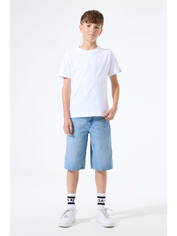 Kraťasy Garcia Hellblau 3657695 Jeans-Shorts "Jaysen" in Hellblau - 1