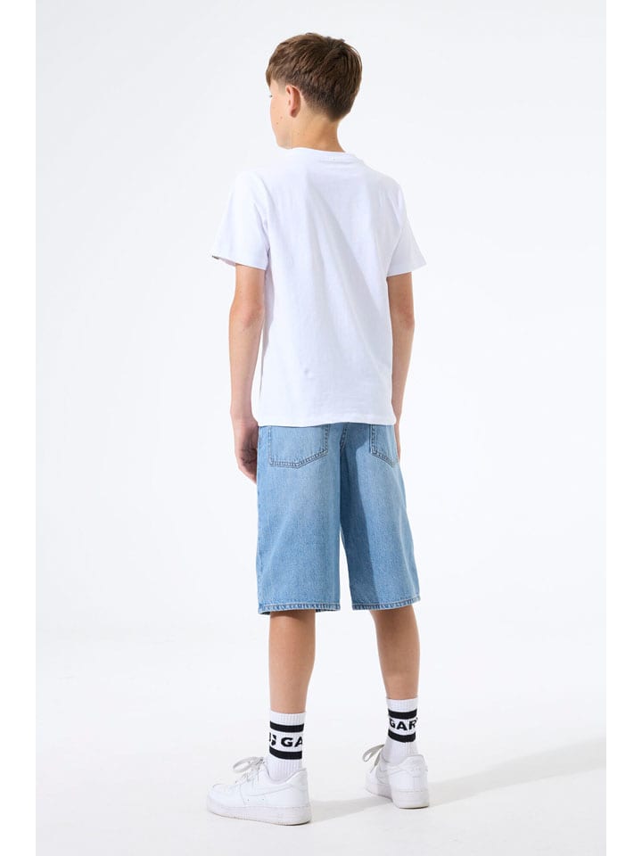 Kraťasy Garcia Hellblau 3657695 Jeans-Shorts "Jaysen" in Hellblau - 2