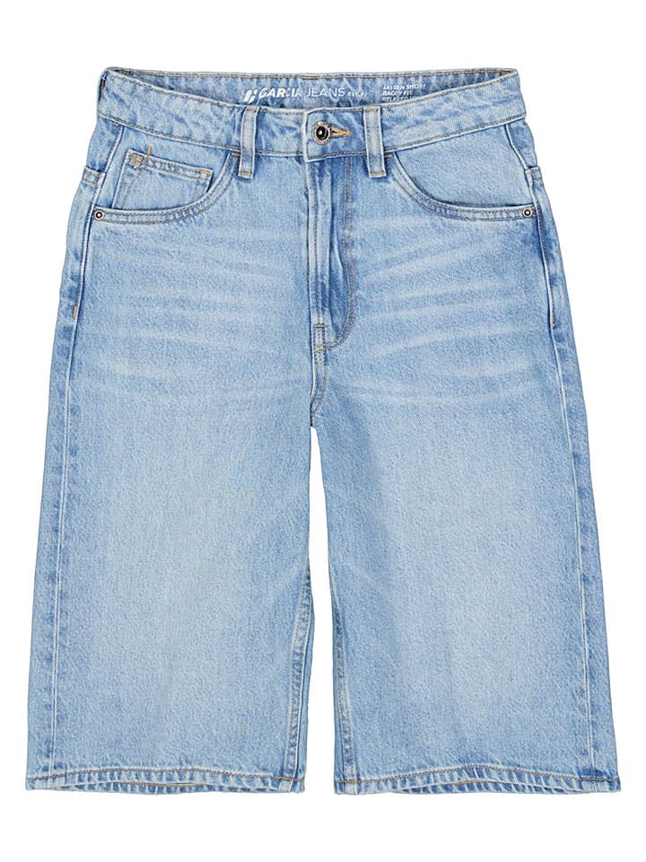 Kraťasy Garcia Hellblau 3657695 Jeans-Shorts "Jaysen" in Hellblau - 5
