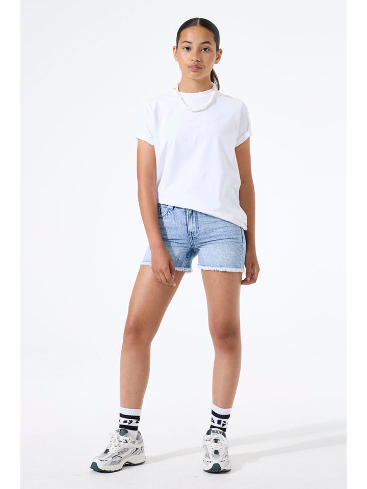 Kraťasy Garcia Hellblau 7343115 Jeans-Shorts "Rianna" in Hellblau - 1