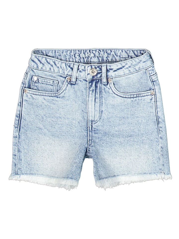 Kraťasy Garcia Hellblau 7343115 Jeans-Shorts "Rianna" in Hellblau - 5