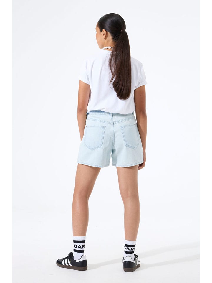 Kraťasy Garcia Hellblau 5452740 Jeans-Shorts "Qiara" in Hellblau - 2