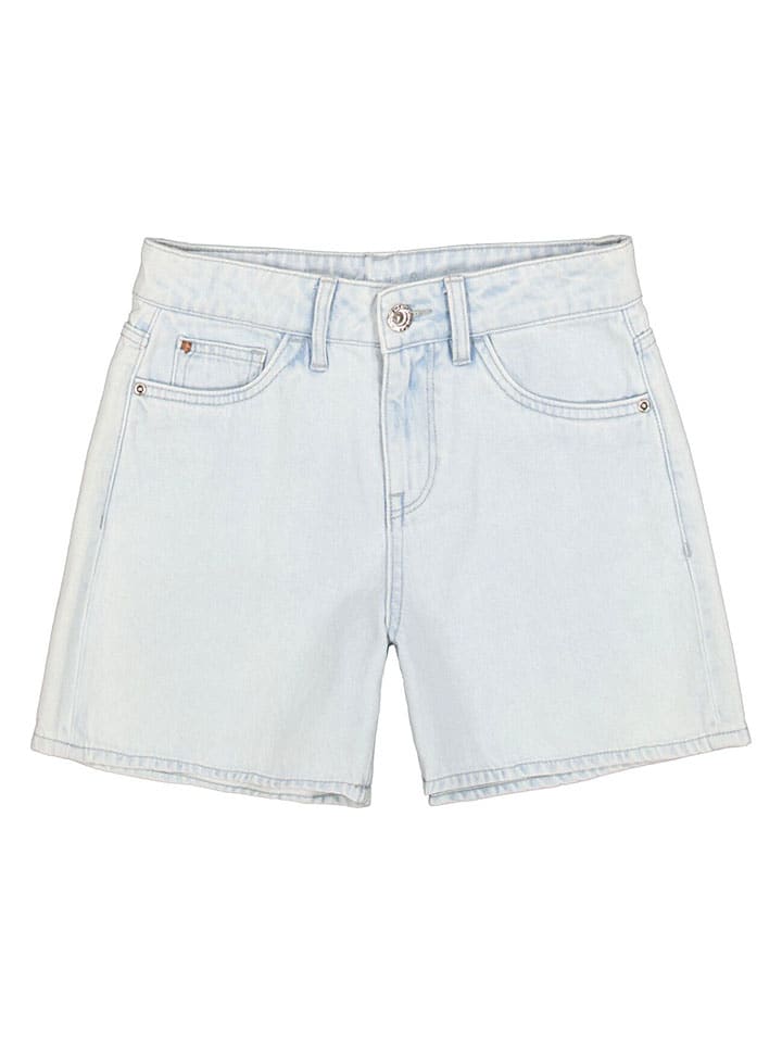 Kraťasy Garcia Hellblau 5452740 Jeans-Shorts "Qiara" in Hellblau - 5