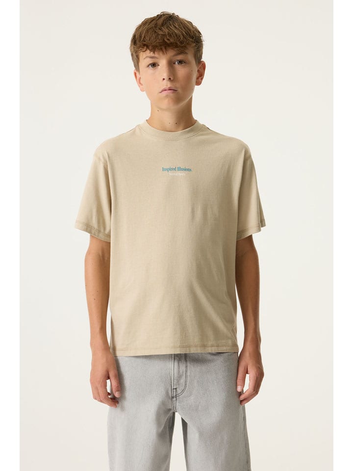 Tričko Garcia Beige 6750887 Shirt in Beige - 4