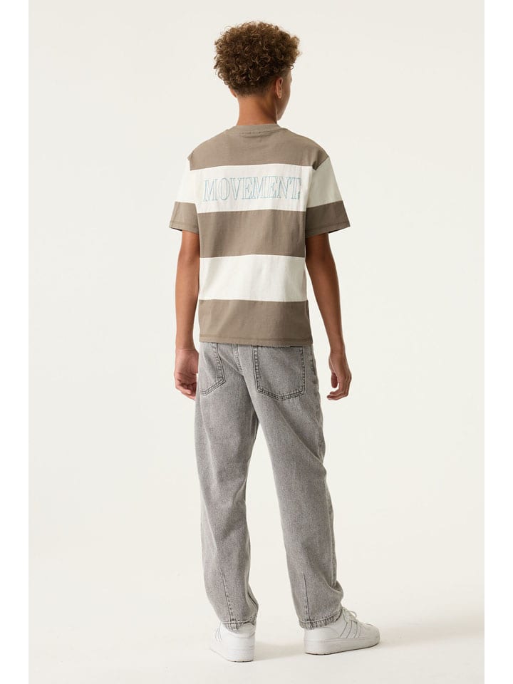 Tričko Garcia Hellbraun/ Creme 4899812 Shirt in Hellbraun/ Creme - 2