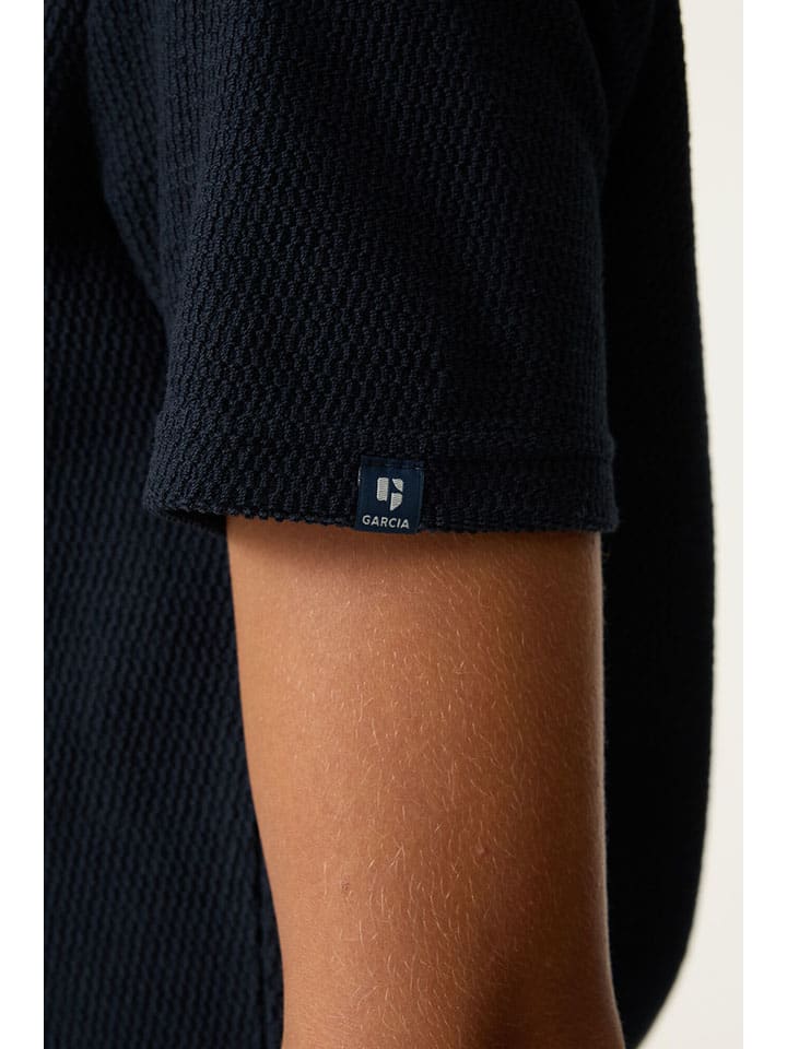 Tričko Garcia Dunkelblau 337924 Poloshirt in Dunkelblau - 3