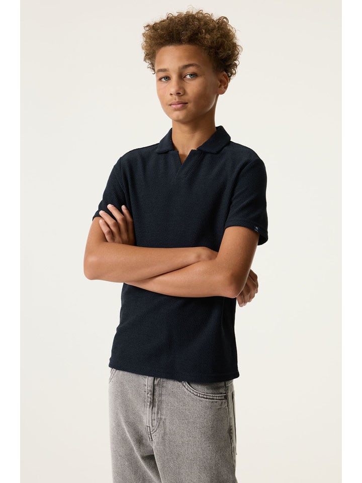 Tričko Garcia Dunkelblau 337924 Poloshirt in Dunkelblau - 4