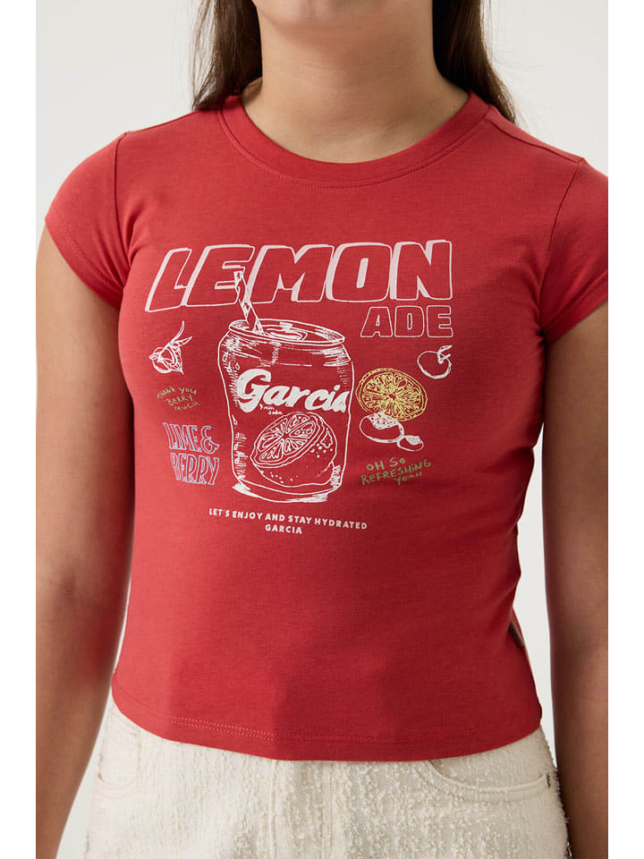 Tričko Garcia Rot 4468925 Shirt in Rot - 3