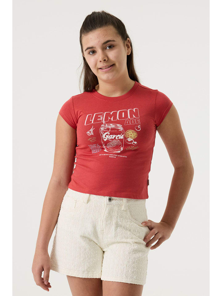 Tričko Garcia Rot 4468925 Shirt in Rot - 4