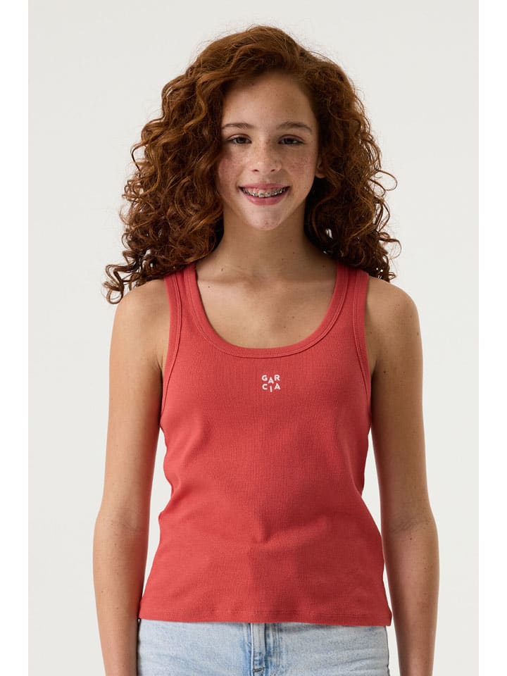 Tričko Garcia Rot 500076 Top in Rot - 4