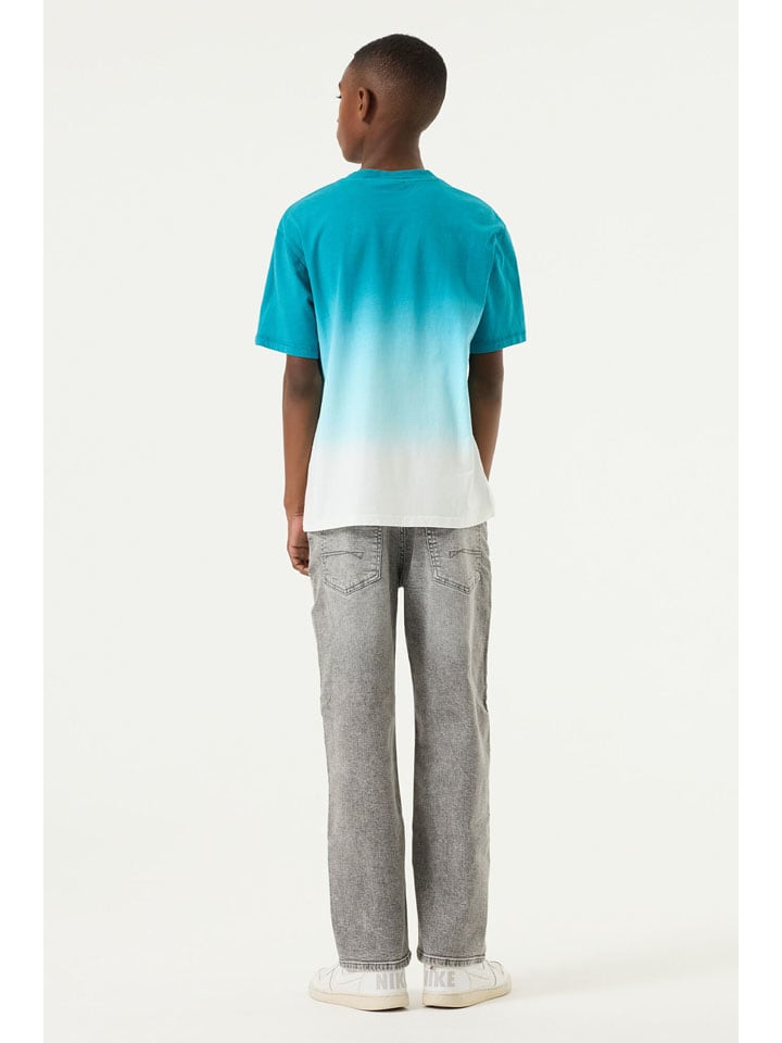 Tričko Garcia Hellblau/ Weiß 309158 Shirt in Hellblau/ Weiß - 2