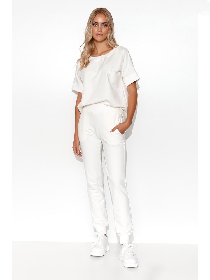 Tepláky Makadamia Creme 776570 2tlg. Outfit in Creme - 1
