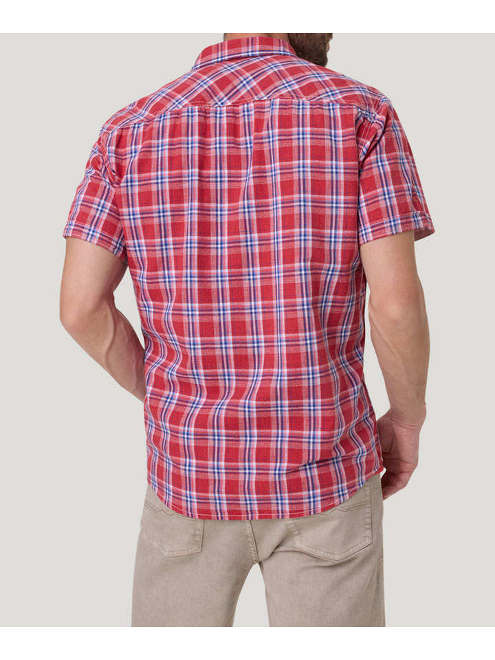 Košile Pioneer Rot/ Blau 751018 Hemd in Rot/ Blau - 3