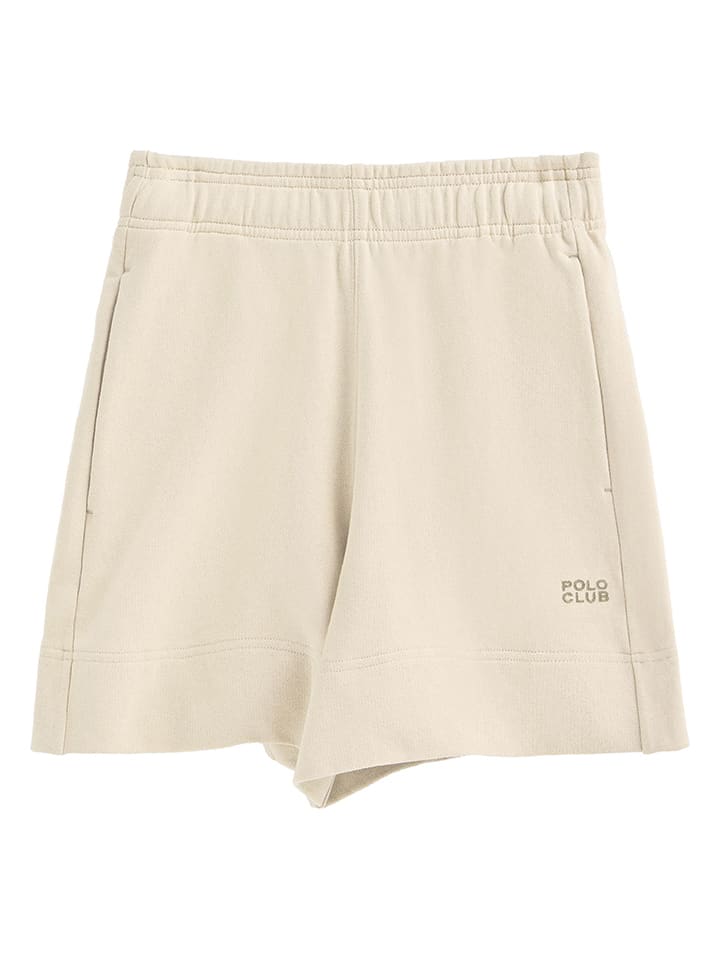Kraťasy Polo Club Creme 492081 Sweatshorts in Creme - 6