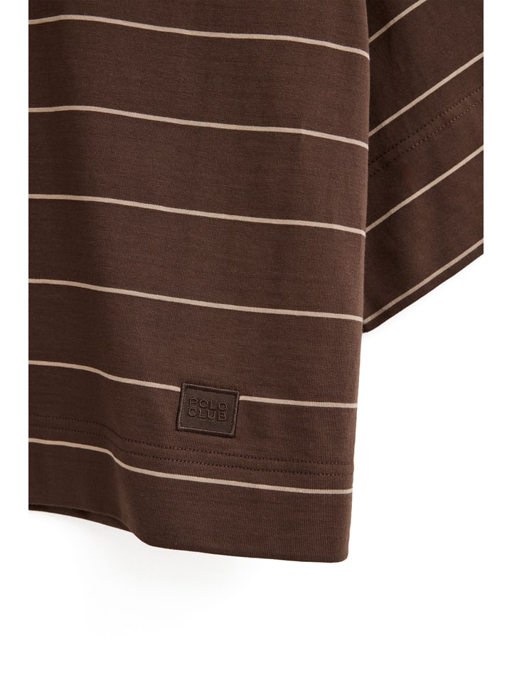 Tričko Polo Club Braun 1452998 Shirt in Braun - 8