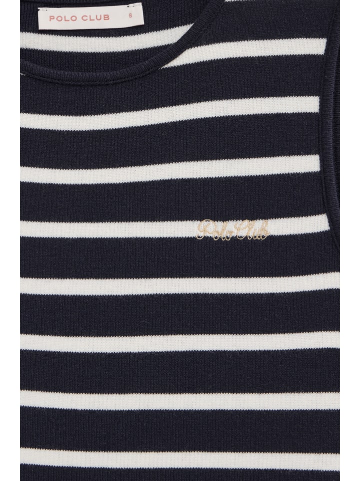 Šaty Polo Club Dunkelblau/ Weiß 3567564 Kleid in Dunkelblau/ Weiß - 7