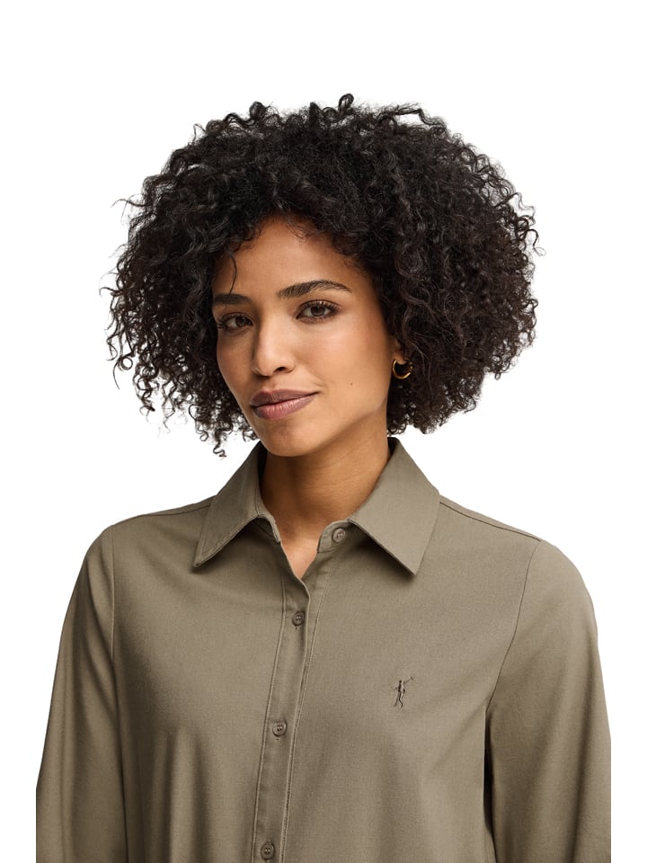 Šaty Polo Club Khaki 8282179 Hemdkleid in Khaki - 4