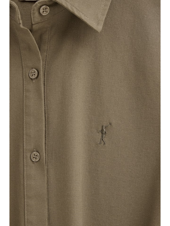 Šaty Polo Club Khaki 8282179 Hemdkleid in Khaki - 7