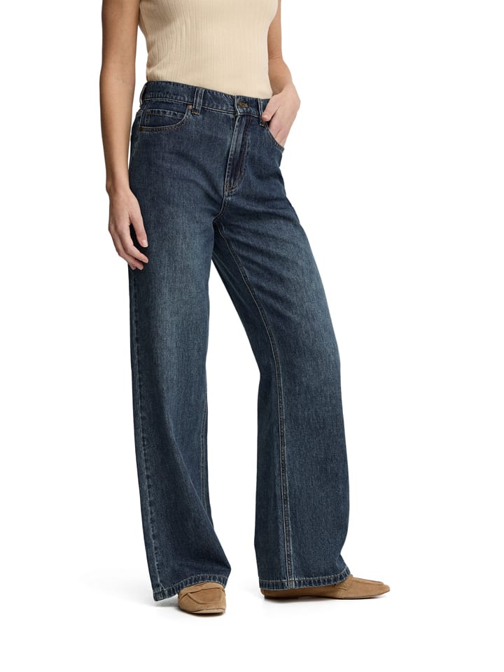 Džíny Polo Club Dunkelblau 5470317 Jeans - Wide Leg - in Dunkelblau - 4